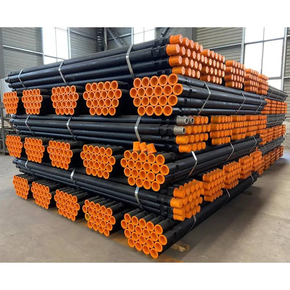 Longchao dth drill pipe 76 deep well drilling rod good price water well drill pipe